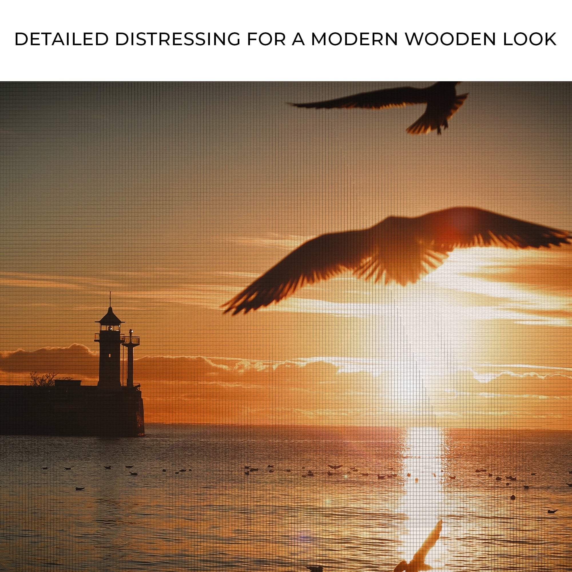 Birds On Magical Sunrise Canvas Wall Art - Tailored Canvases - Flyclothing LLC