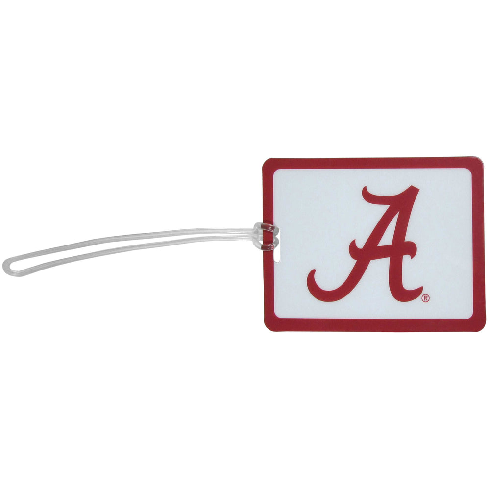 Alabama Crimson Tide Vinyl Luggage Tag - Alabama Crimson Tide - Flyclothing LLC