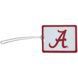 Alabama Crimson Tide Vinyl Luggage Tag - Alabama Crimson Tide - Flyclothing LLC