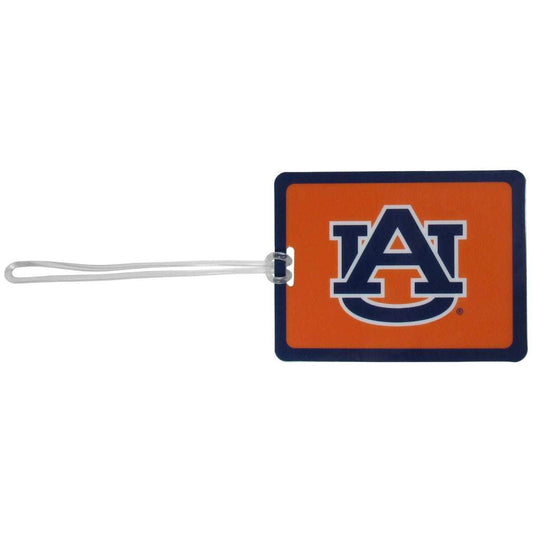 Auburn Tigers Vinyl Luggage Tag - Auburn Tigers - Flyclothing LLC