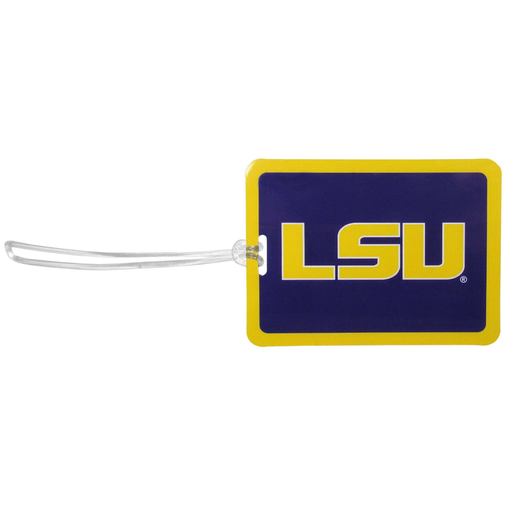 LSU Tigers Vinyl Luggage Tag - LSU Tigers - Flyclothing LLC