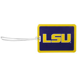 LSU Tigers Vinyl Luggage Tag - LSU Tigers - Flyclothing LLC