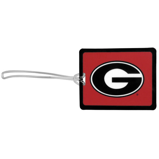 Georgia Bulldogs Vinyl Luggage Tag - Georgia Bulldogs - Flyclothing LLC