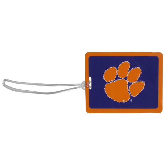 Clemson Tigers Vinyl Luggage Tag - Clemson Tigers - Flyclothing LLC