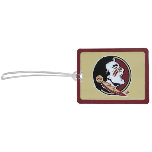 Florida St. Seminoles Vinyl Luggage Tag - Florida St. Seminoles - Flyclothing LLC