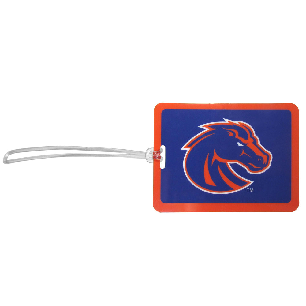 Boise St. Broncos Vinyl Luggage Tag - Boise St. Broncos - Flyclothing LLC