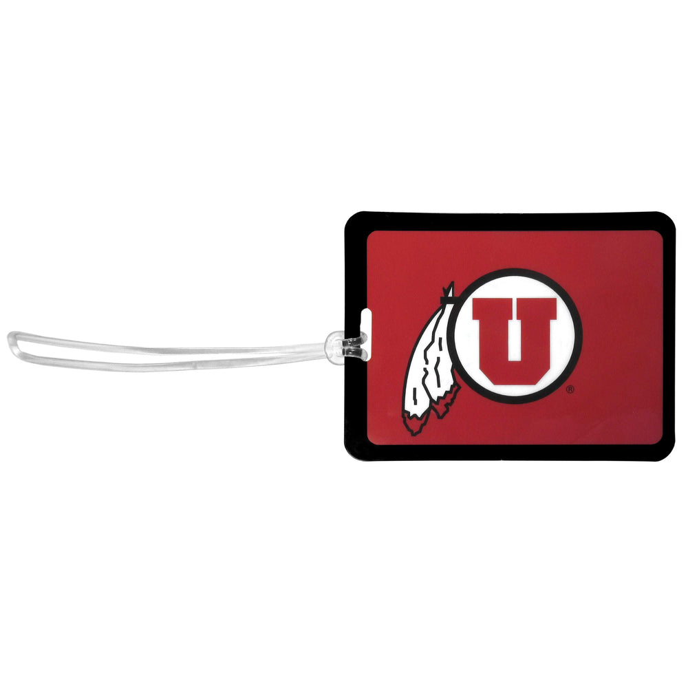 Utah Utes Vinyl Luggage Tag - Utah Utes - Flyclothing LLC