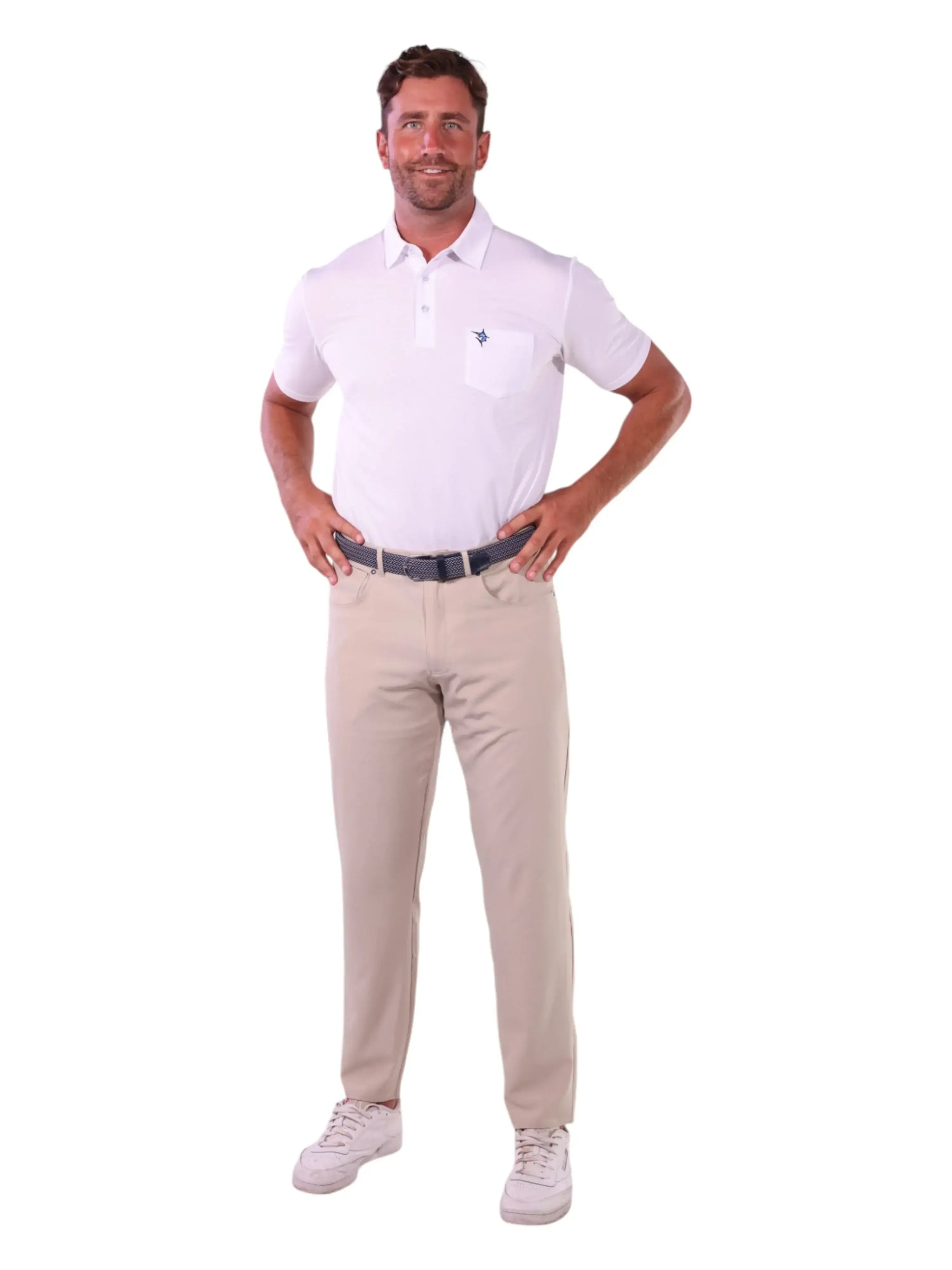Charleston Polo - White Water Life - Flyclothing LLC