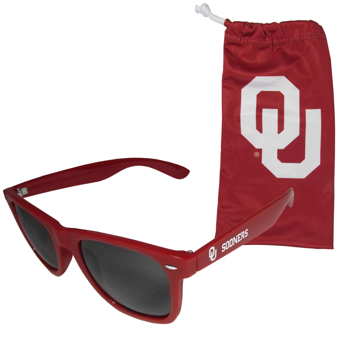 Oklahoma Sooners Beachfarer Sunglasses w/Bag - Siskiyou Buckle - Flyclothing LLC