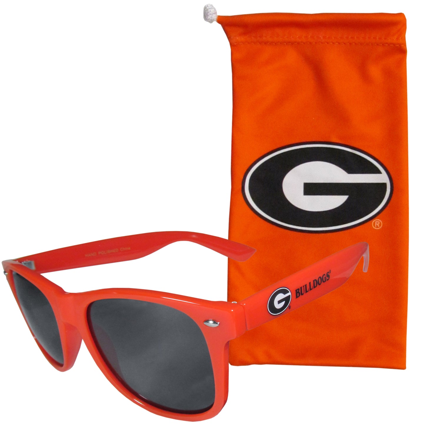 Georgia Bulldogs Beachfarer Sunglasses w/Bag