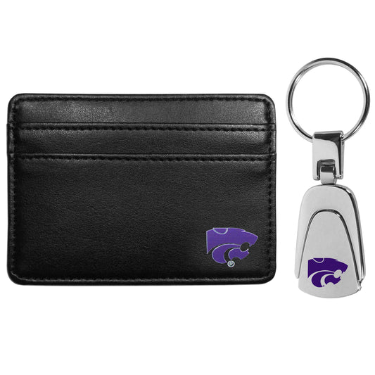 Kansas St. Wildcats Weekend Wallet & Steel Key Chain - Kansas St. Wildcats - Flyclothing LLC