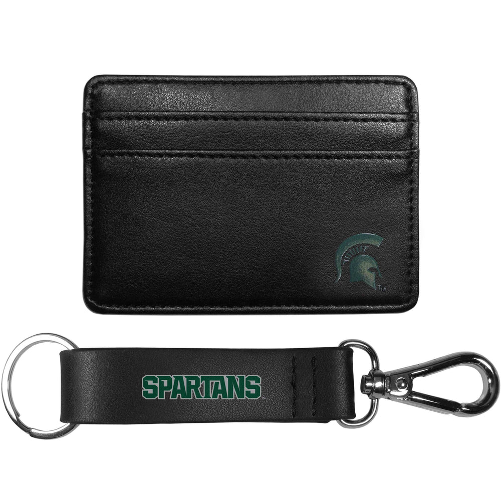 Michigan St. Spartans Weekend Wallet & Strap Key Chain - Michigan St. Spartans - Flyclothing LLC