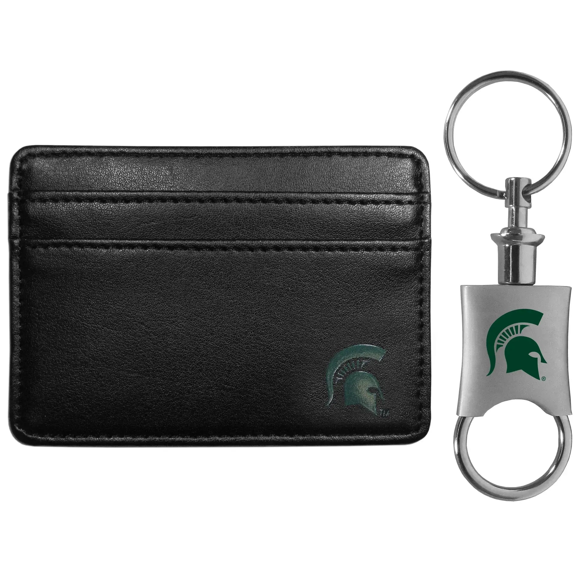 Michigan St. Spartans Weekend Wallet & Valet Key Chain - Michigan St. Spartans - Flyclothing LLC