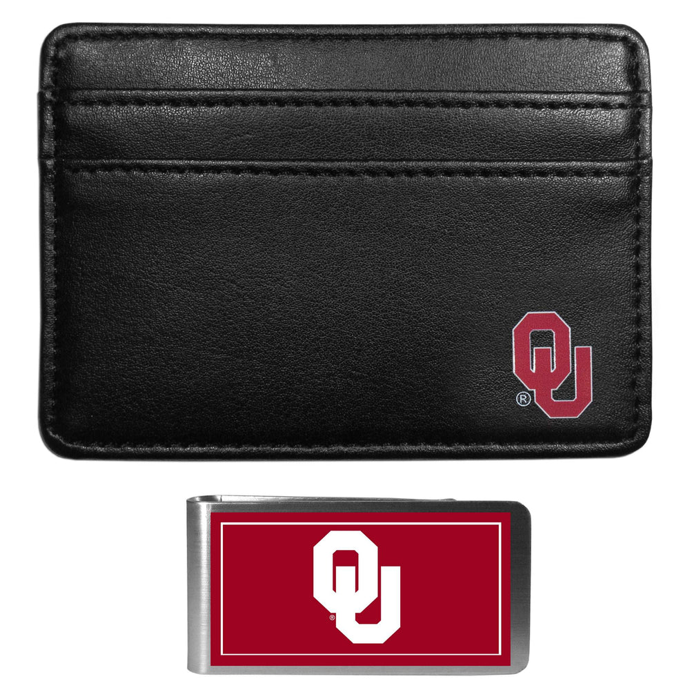 Oklahoma Sooners Weekend Wallet & Color Money Clip - Oklahoma Sooners - Flyclothing LLC