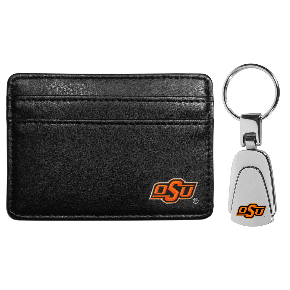 Oklahoma St. Cowboys Weekend Wallet & Steel Key Chain - Oklahoma St. Cowboys - Flyclothing LLC