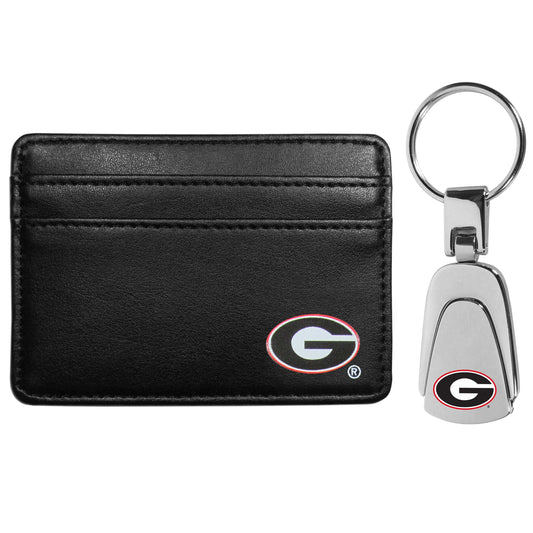 Georgia Bulldogs Weekend Wallet & Steel Key Chain - Georgia Bulldogs - Flyclothing LLC