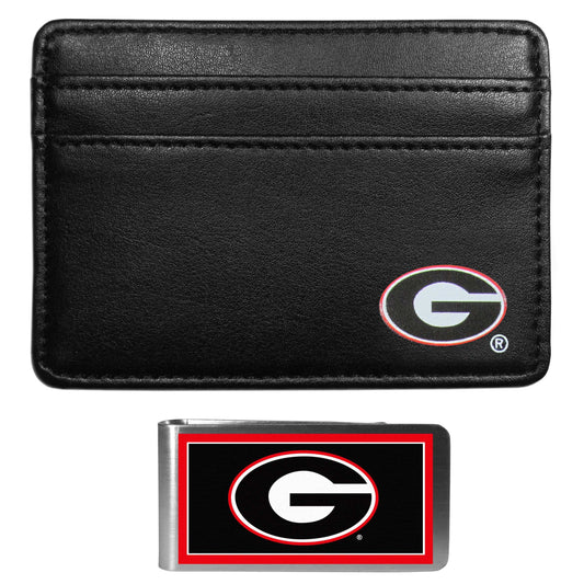 Georgia Bulldogs Weekend Wallet & Color Money Clip - Georgia Bulldogs - Flyclothing LLC