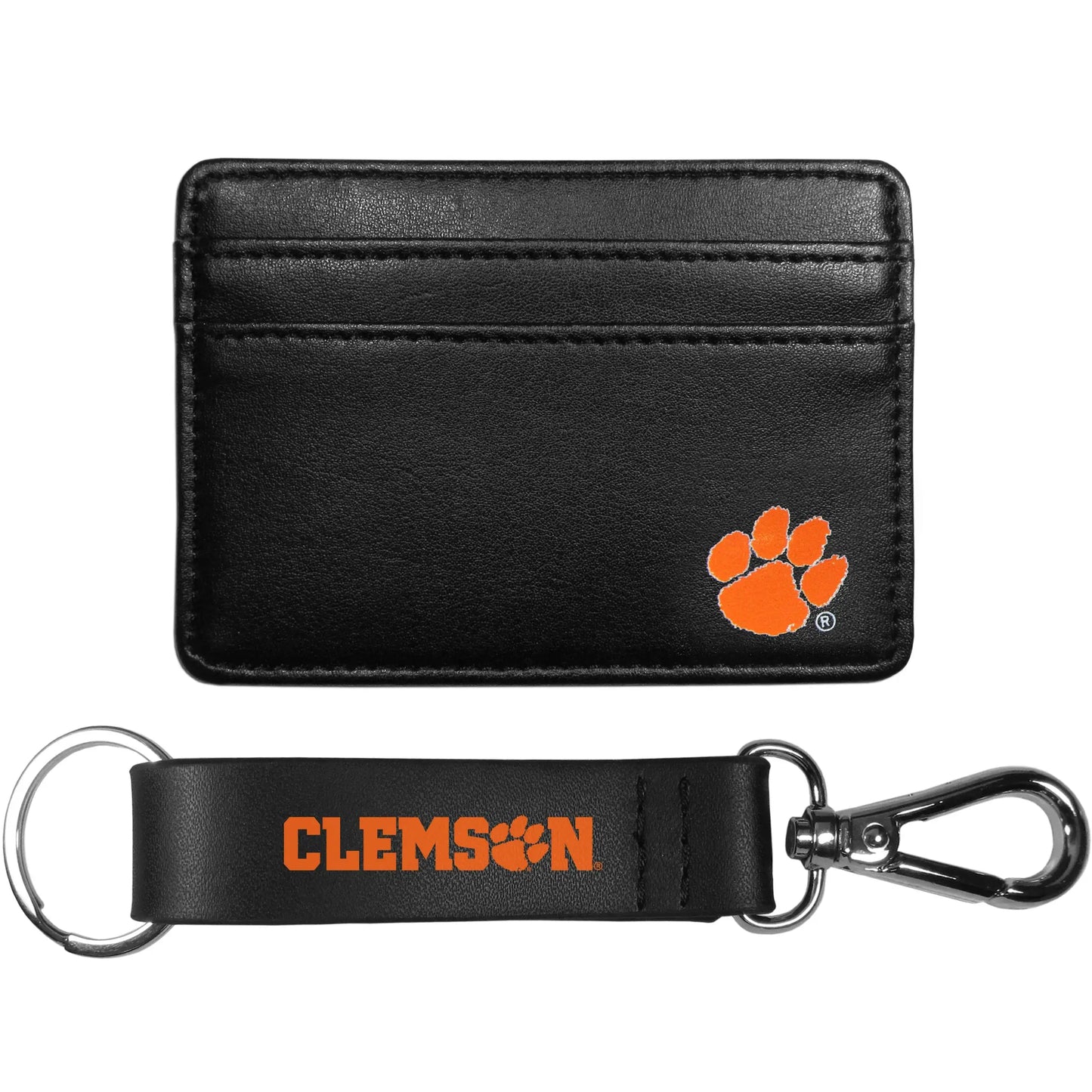 Clemson Tigers Weekend Wallet & Strap Key Chain - Clemson Tigers - Flyclothing LLC