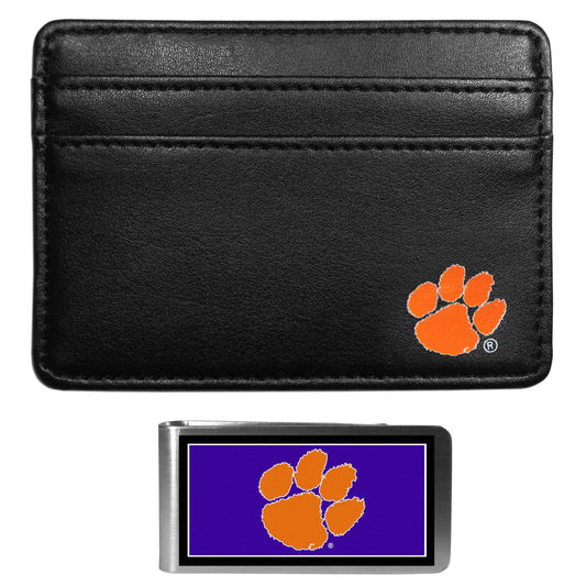 Clemson Tigers Weekend Wallet & Color Money Clip - Clemson Tigers - Flyclothing LLC