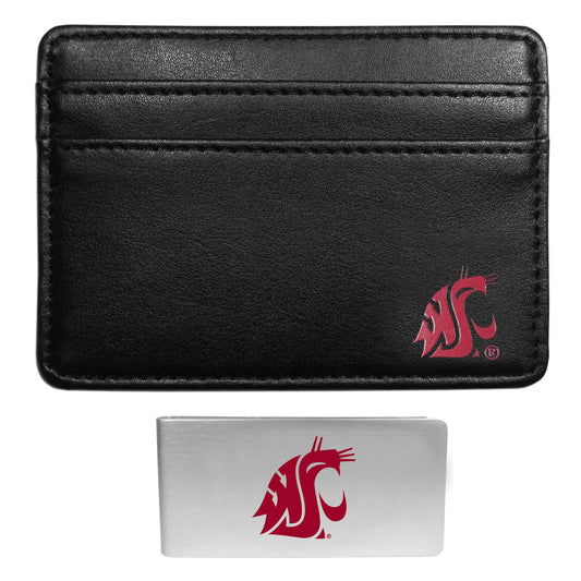 Washington St. Cougars Weekend Wallet & Money Clip - Washington St. Cougars - Flyclothing LLC