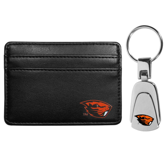 Oregon St. Beavers Weekend Wallet & Steel Key Chain - Oregon St. Beavers - Flyclothing LLC