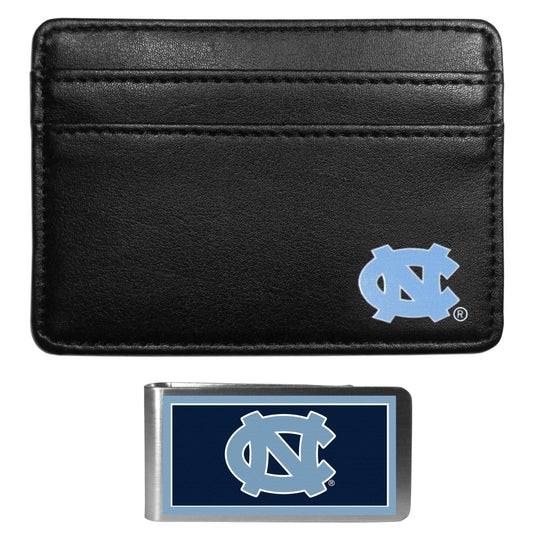 N. Carolina Tar Heels Weekend Wallet & Color Money Clip - N. Carolina Tar Heels - Flyclothing LLC