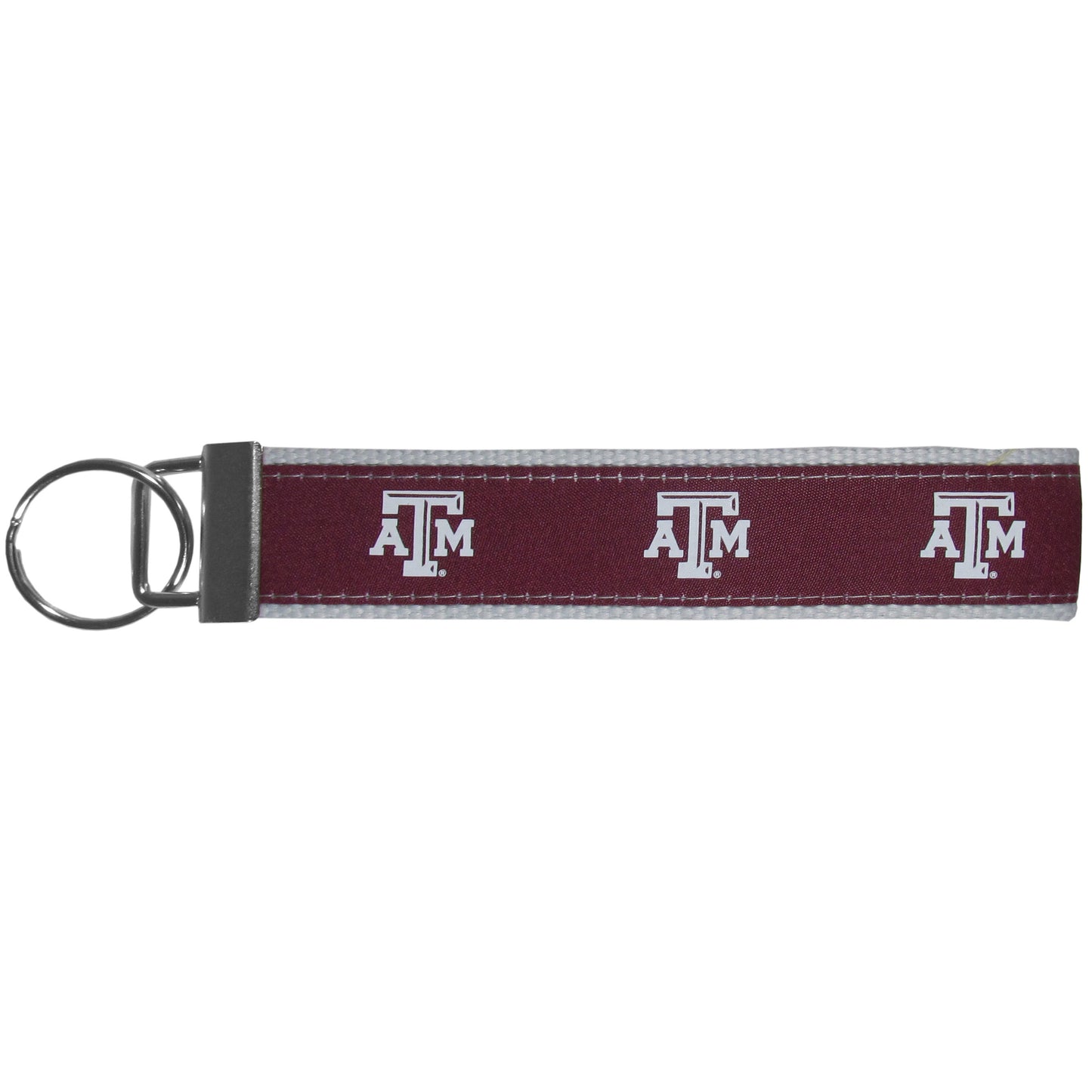 Texas A & M Aggies Woven Wristlet Key Chain