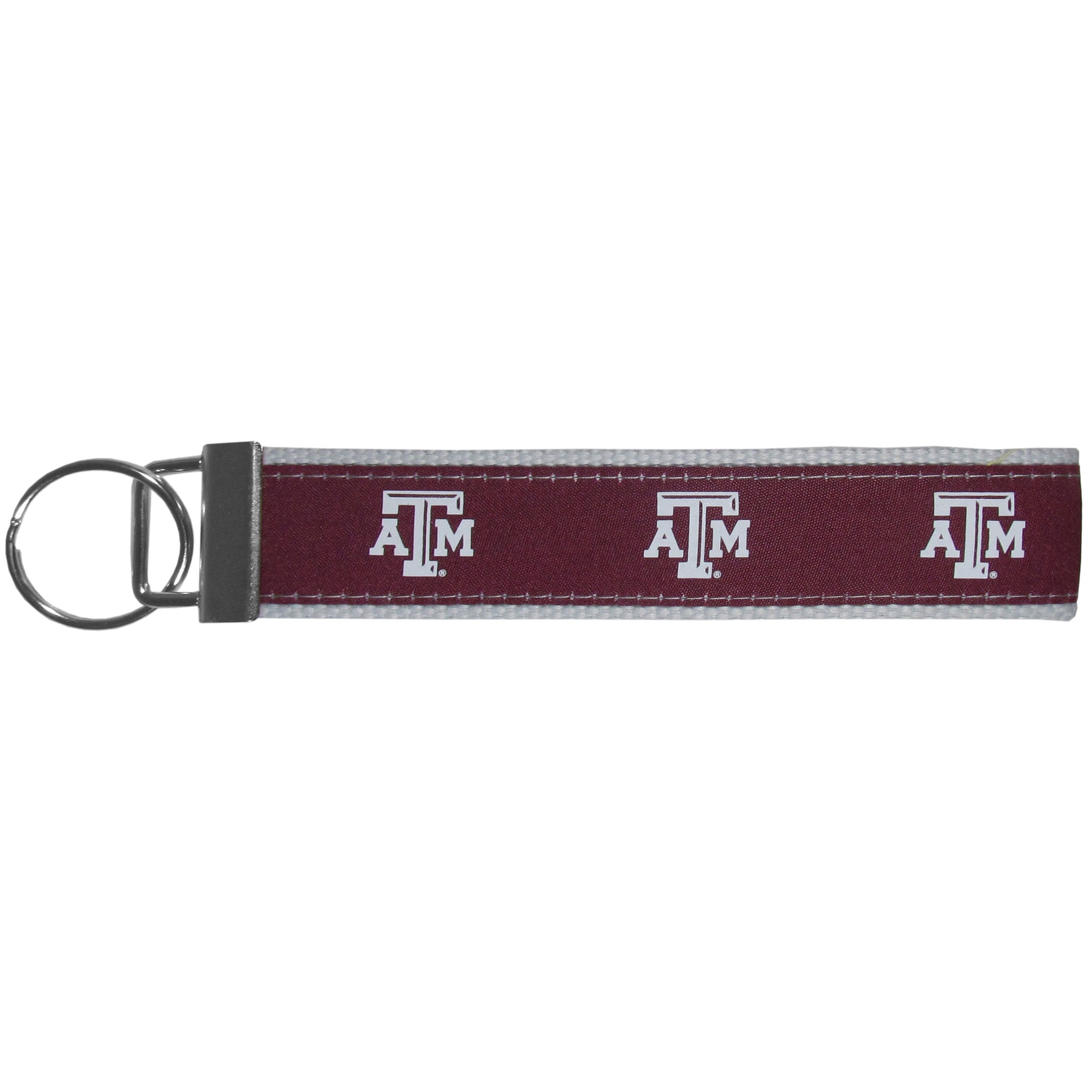 Texas A & M Aggies Woven Wristlet Key Chain