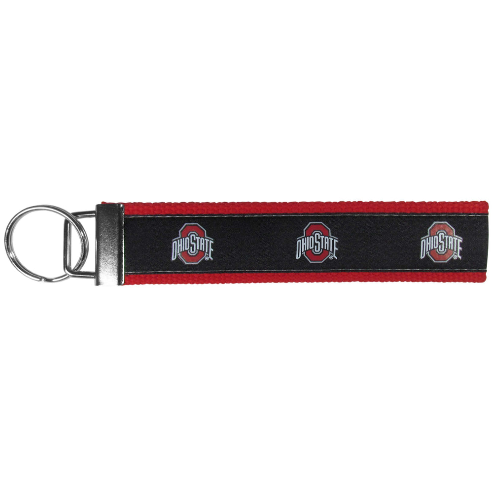 Ohio St. Buckeyes Woven Wristlet Key Chain - Ohio St. Buckeyes - Flyclothing LLC
