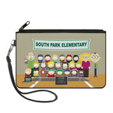 Canvas Zipper Wallet - LARGE - SOUTH PARK ELEMENTARY 4th Grade Class Picture - Buckle-Down - Flyclothing LLC