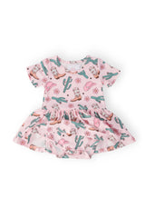 Cactus Cowgirl S/S Twirl Bodysuit - Mila & Rose ® - Flyclothing LLC