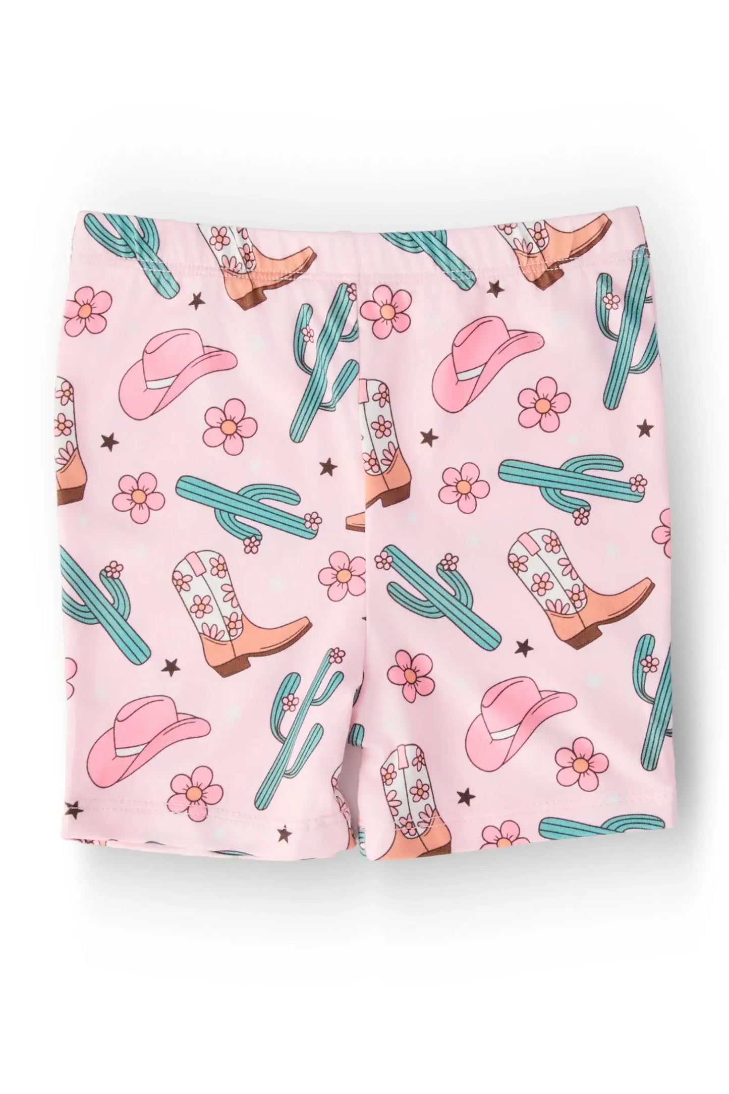 Cactus Cowgirl Twirl Shorts - Mila & Rose ® - Flyclothing LLC