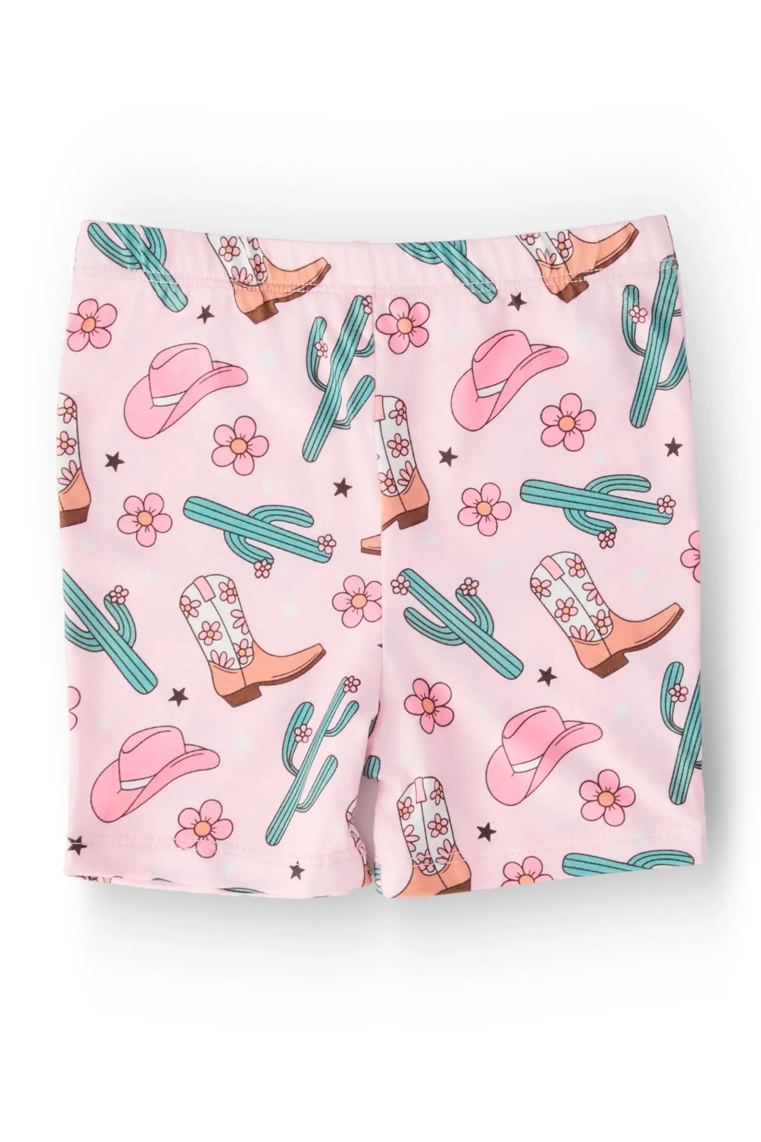 Cactus Cowgirl Twirl Shorts - Mila & Rose ® - Flyclothing LLC