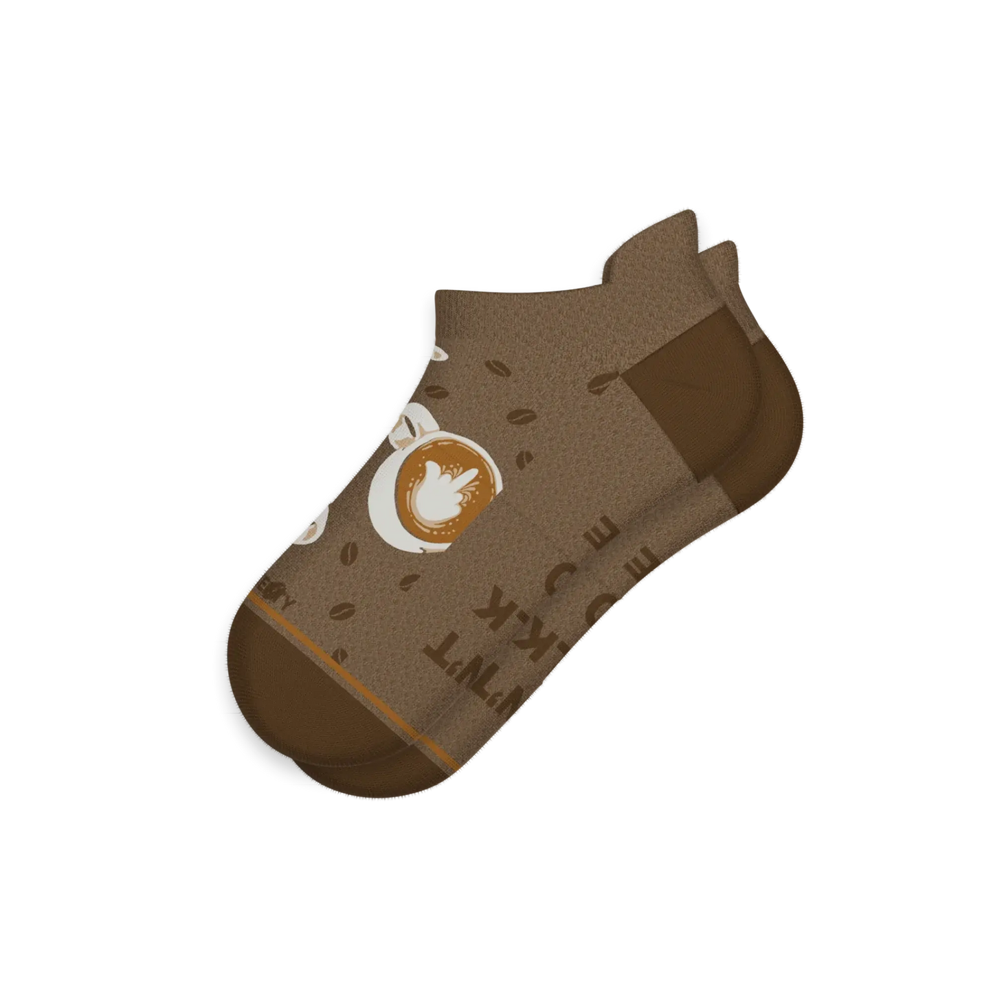 The Caf-fiend | Coffee Heel Hammock™ Ankle Socks - Shinesty - Flyclothing LLC