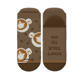 The Caf-fiend | Coffee Heel Hammock™ Ankle Socks - Shinesty - Flyclothing LLC