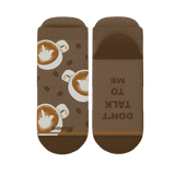 The Caf-fiend | Coffee Heel Hammock™ Ankle Socks - Shinesty - Flyclothing LLC