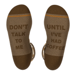 The Caf-fiend | Coffee Heel Hammock™ Crew Socks - Shinesty - Flyclothing LLC