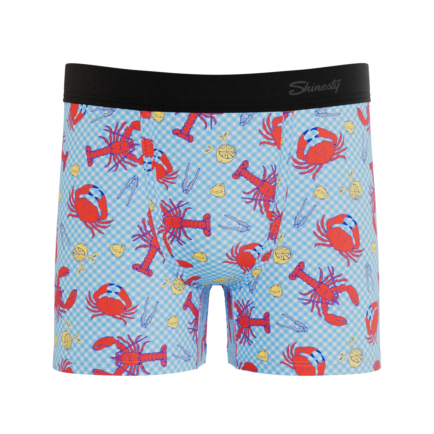 The Cajun Cookout | Summer Crabs Boy's Boxer Briefs - Shinesty - Flyclothing LLC