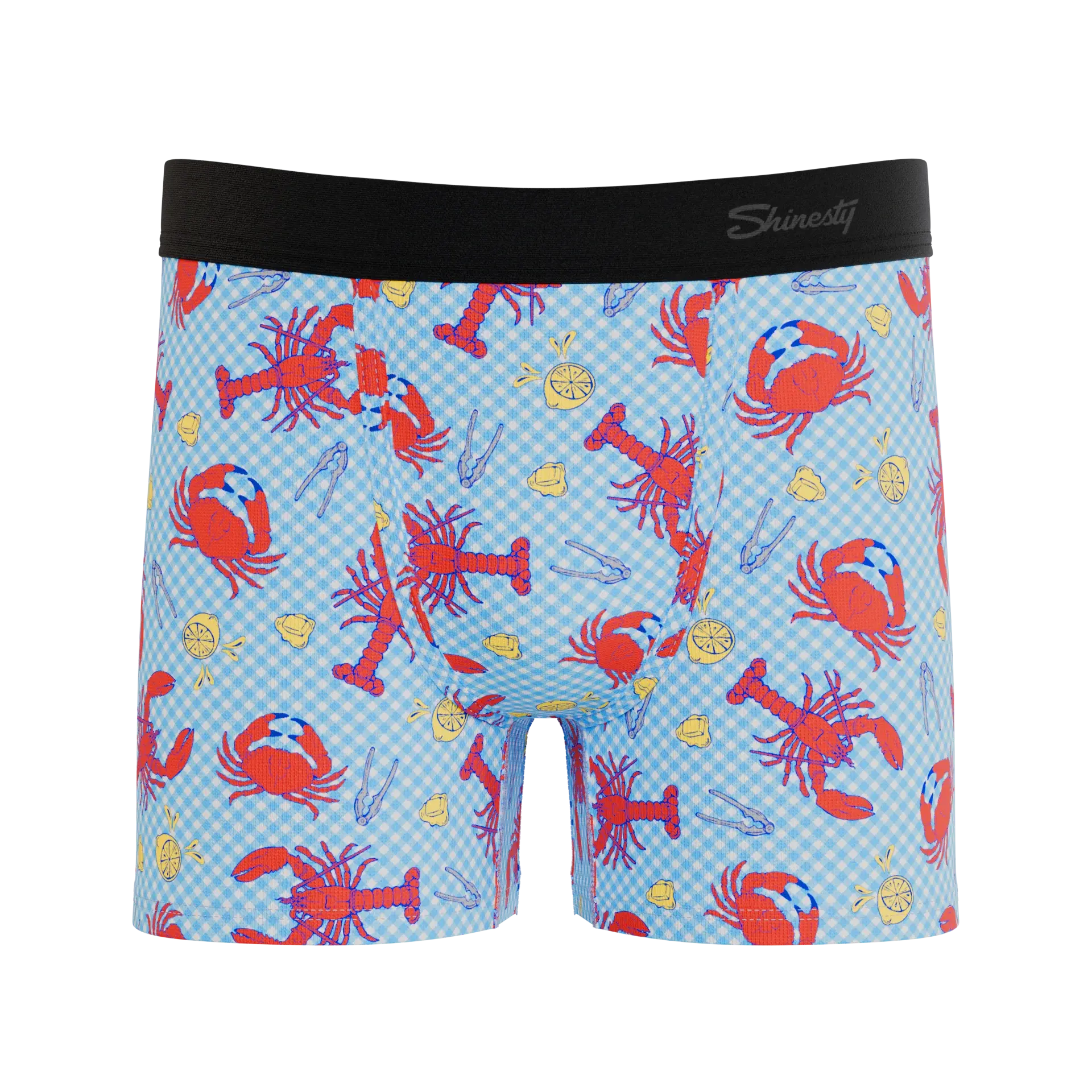 The Cajun Cookout | Summer Crabs Boy's Boxer Briefs - Shinesty - Flyclothing LLC