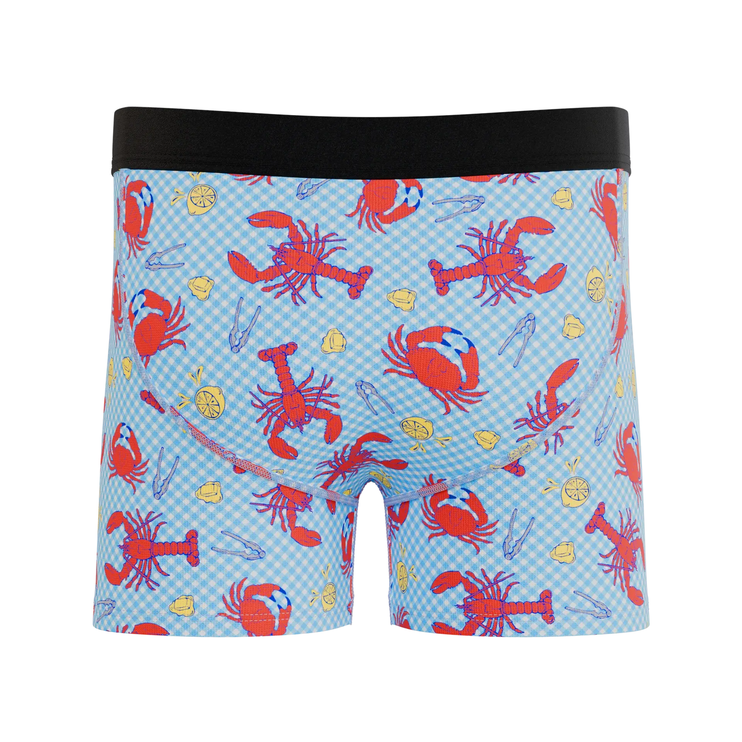 The Cajun Cookout | Summer Crabs Boy's Boxer Briefs - Shinesty - Flyclothing LLC