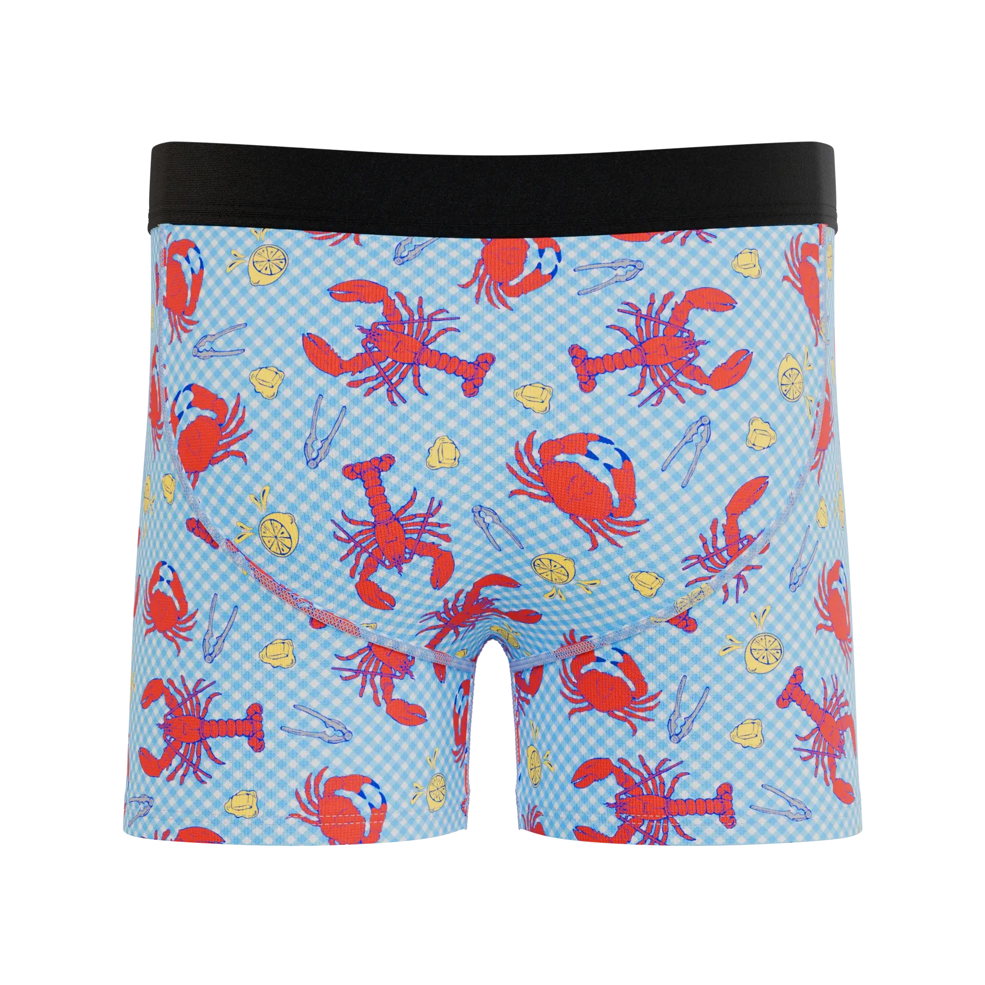 The Cajun Cookout | Summer Crabs Boy's Boxer Briefs - Shinesty - Flyclothing LLC