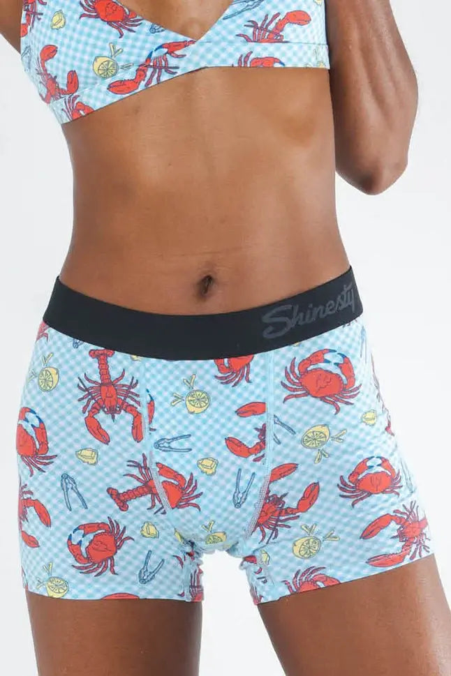The Cajun Cookout | Summer Crabs Women’s Boxers - Shinesty - Flyclothing LLC