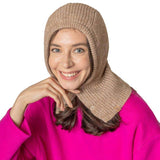 Buttoned Snood Hat - Madeline Love - Flyclothing LLC