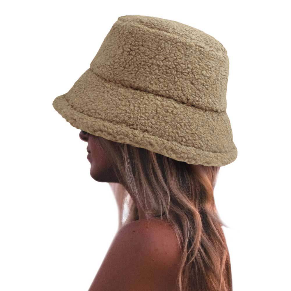 Fluffy Bucket Hat - Madeline Love - Flyclothing LLC