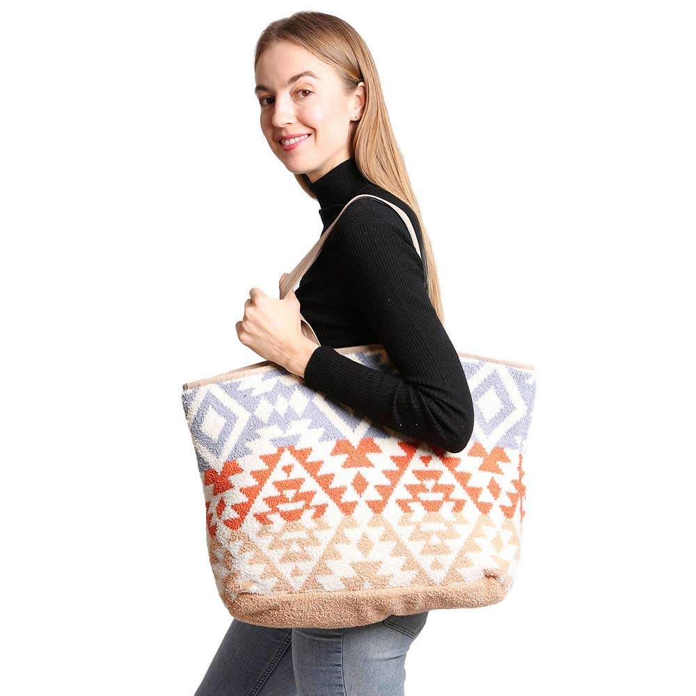Boho Tribal Tote Bag - Madeline Love - Flyclothing LLC