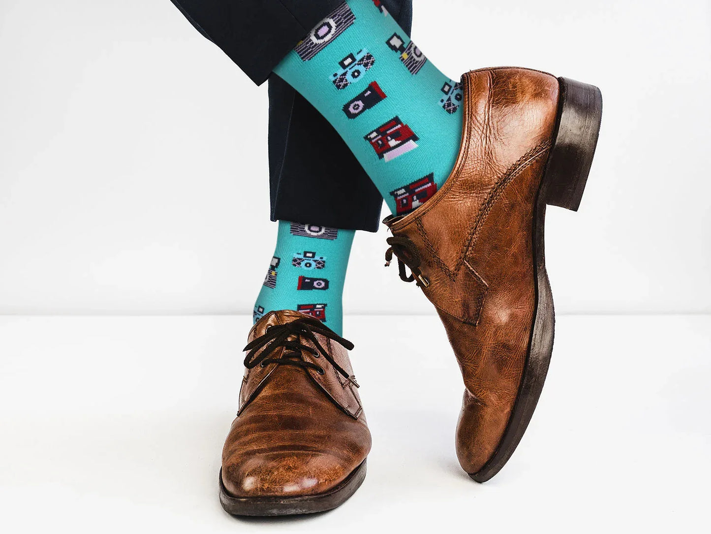Cameras Photography Socks - Comfy Cotton for Men & Women - Real Sic - Flyclothing LLC
