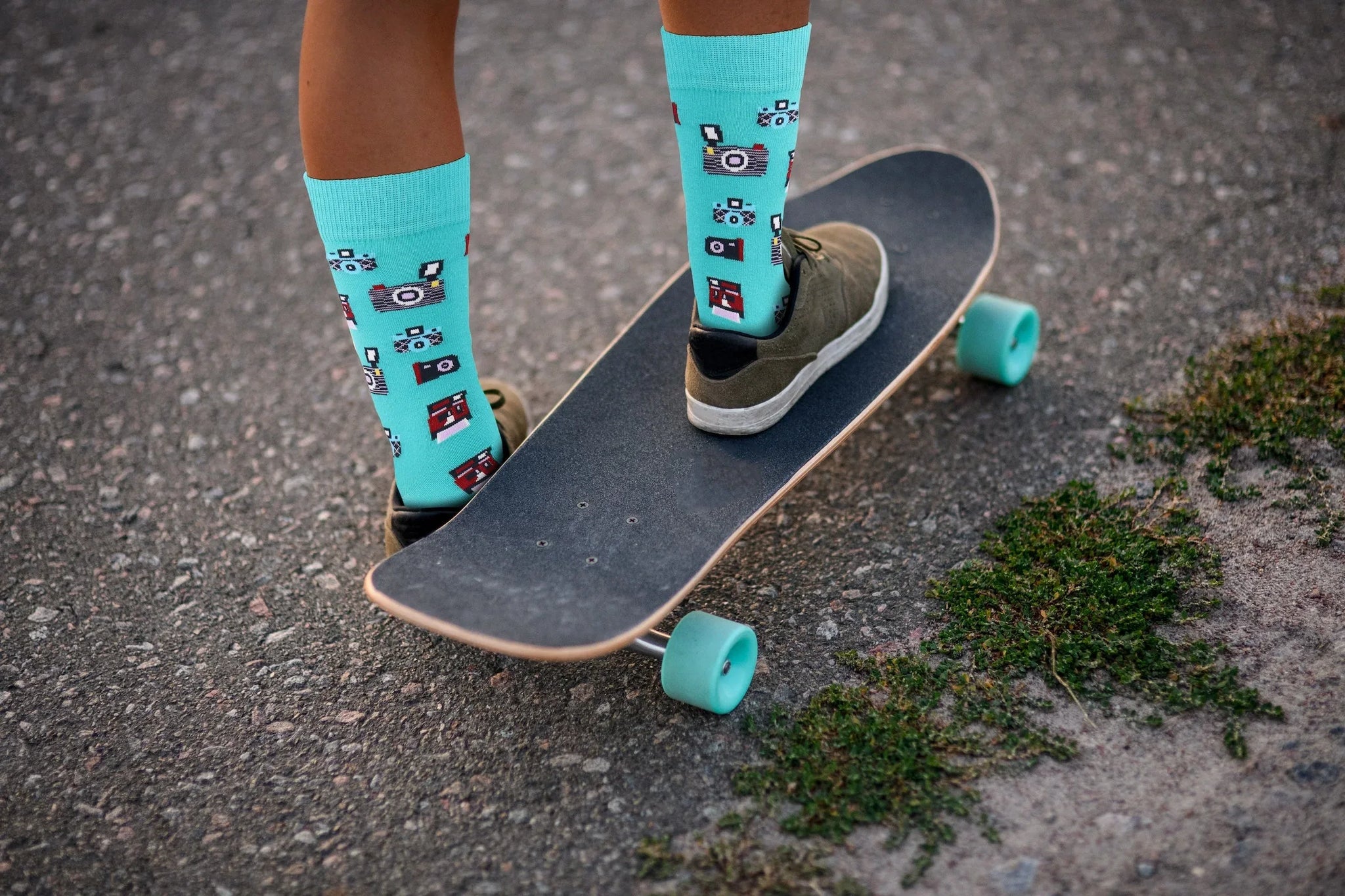 Cameras Photography Socks - Comfy Cotton for Men & Women - Real Sic - Flyclothing LLC