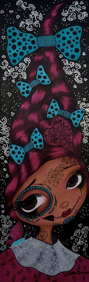 Black Market Art Company Camille Day of the Dead Print - Black Market Art Company - Flyclothing LLC