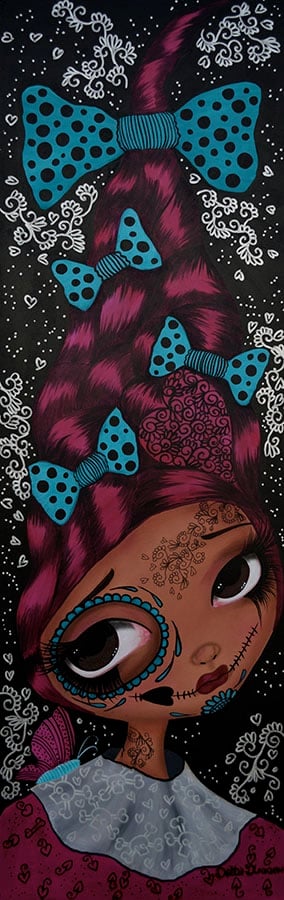 Black Market Art Company Camille Day of the Dead Print