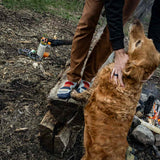 8 Pairs Campfire - Hike Crew Lightweight Merino Wool Sock - GRIP6 - Flyclothing LLC